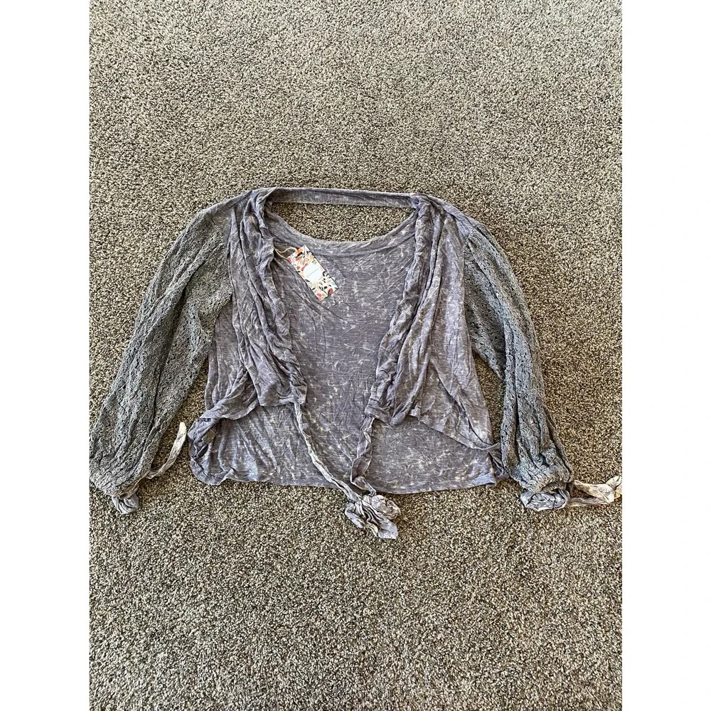 Gimmick Grey Blouse - Large - Picture 1 of 3
